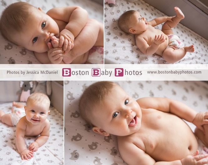 six month old photoshoot