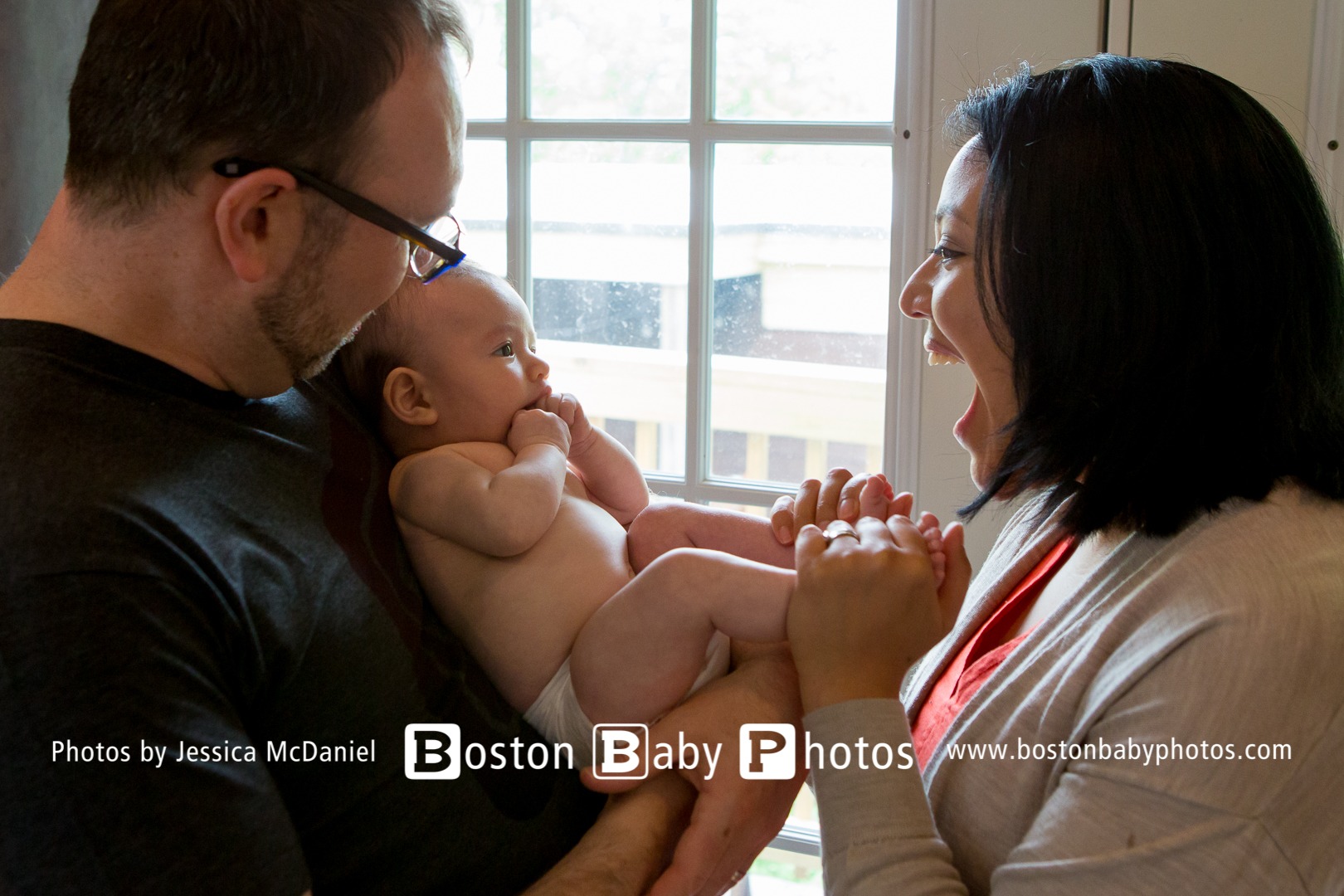 Jamaica Plain, MA: A nearly 3 month old photoshoot