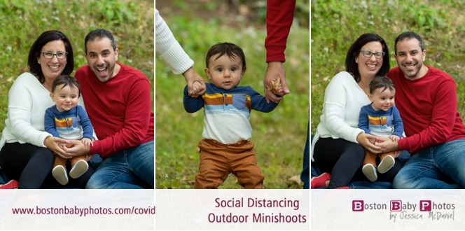 social distancing outdoor baby minishoot