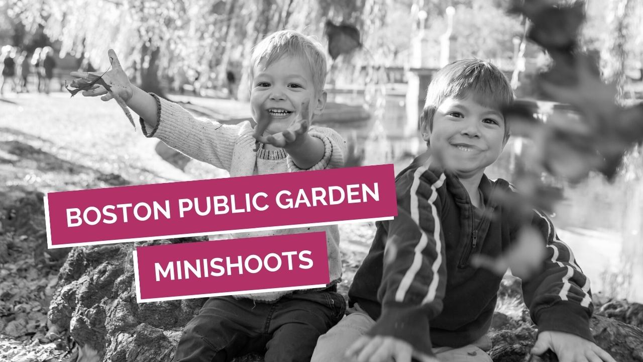 Announcing Spring Public Garden Minishoot Dates!